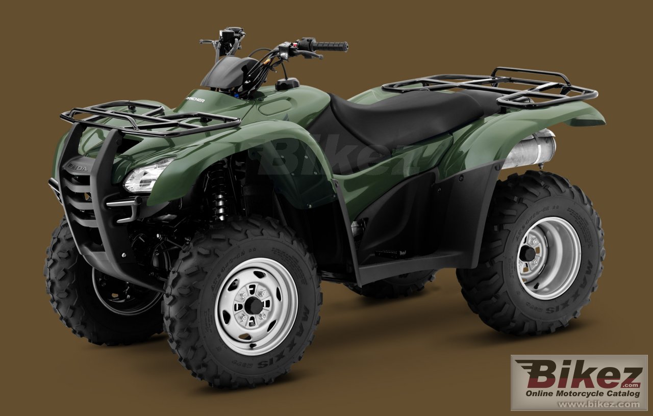 Big Honda fourtrax rancher picture and wallpaper from Bikez.com